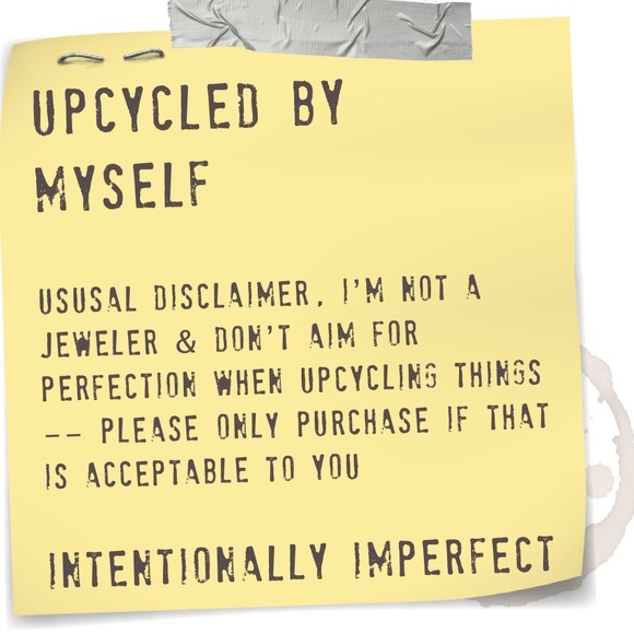 1 LEFT // mixed metal pieced patina necklace - Picture 16 of 16